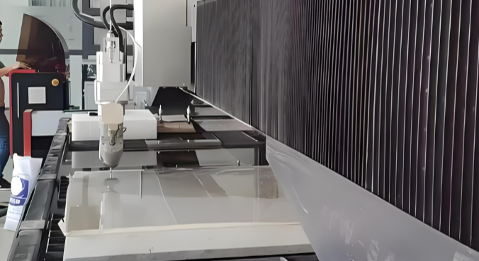 雷恩磁柵尺在切割機(jī)應(yīng)用圖